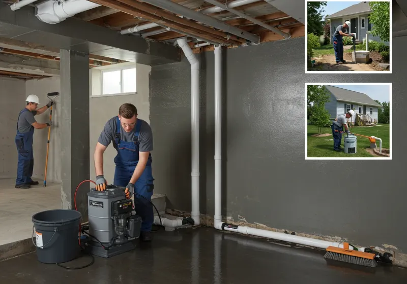 Basement Waterproofing and Flood Prevention process in Star City, WV